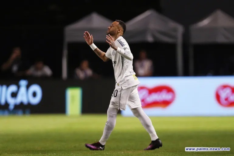 راتب متواضع لنيمار مع سانتوس البرازيلي